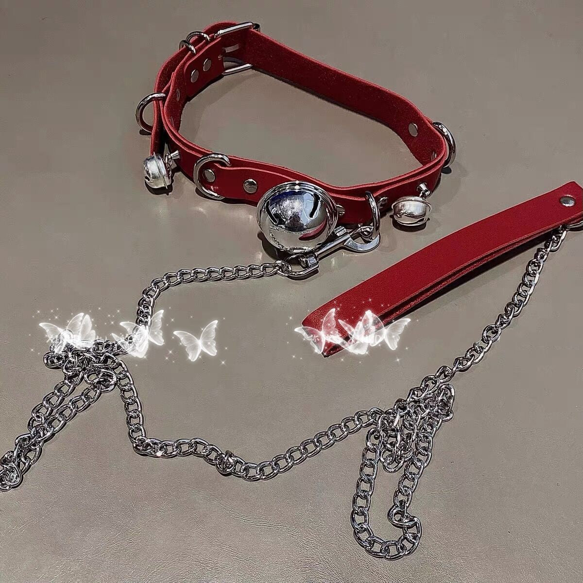 Female Neck Band Chain Black Clavicle Collar