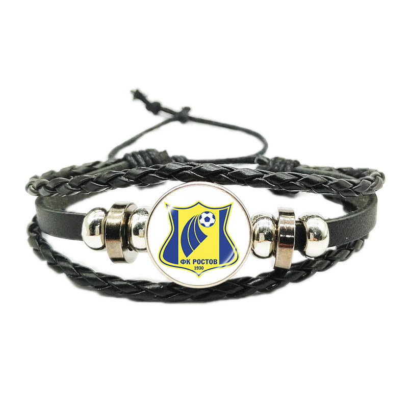 Champions League Football Club Logo Time Bracelets