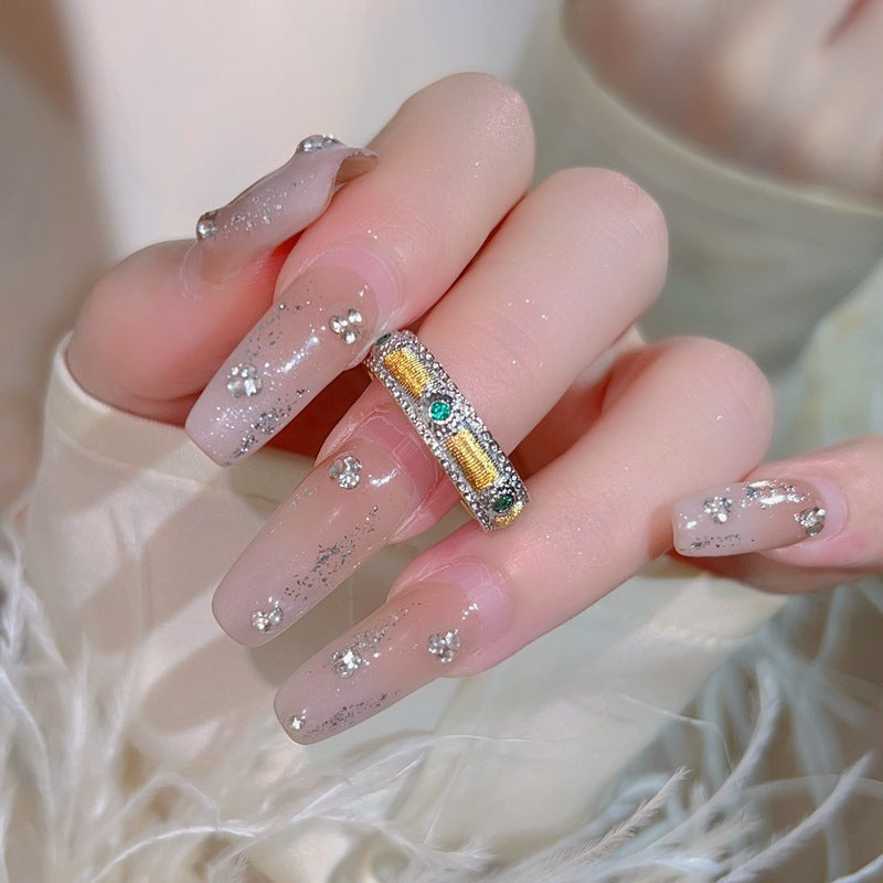 Women's Ornament Vintage Style Gold-plated Brushed Light Rings