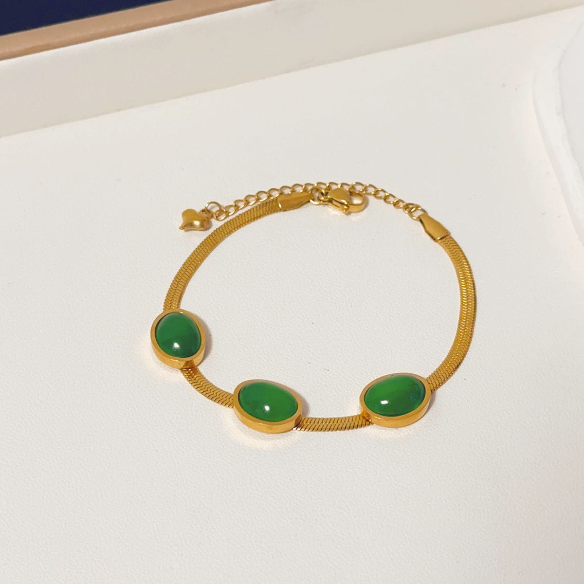 Women's Fashion Design Titanium Steel High-grade Gold Bracelets