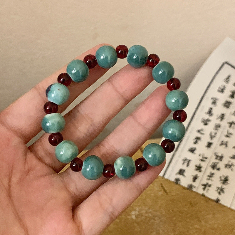 Niche Retro Chinese Beaded Handmade Stall Bracelets