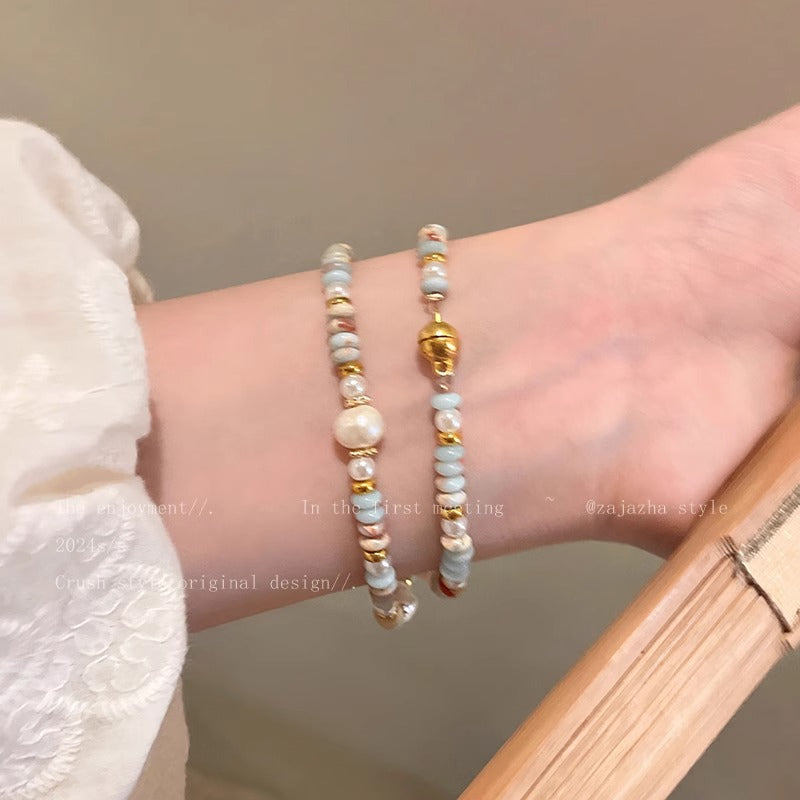 Colorful Beaded Niche Retro Affordable Luxury Bracelets