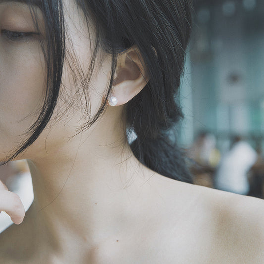 Women's Accessories Simple Small Beans Pearl For Earrings