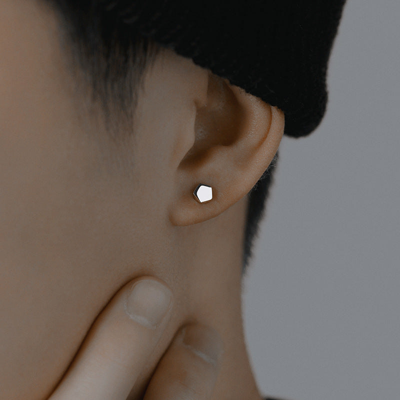 Men's Needle Ear Fashionable Simple High Sense Earrings