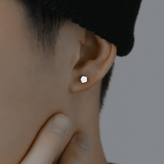 Men's Needle Ear Fashionable Simple High Sense Earrings