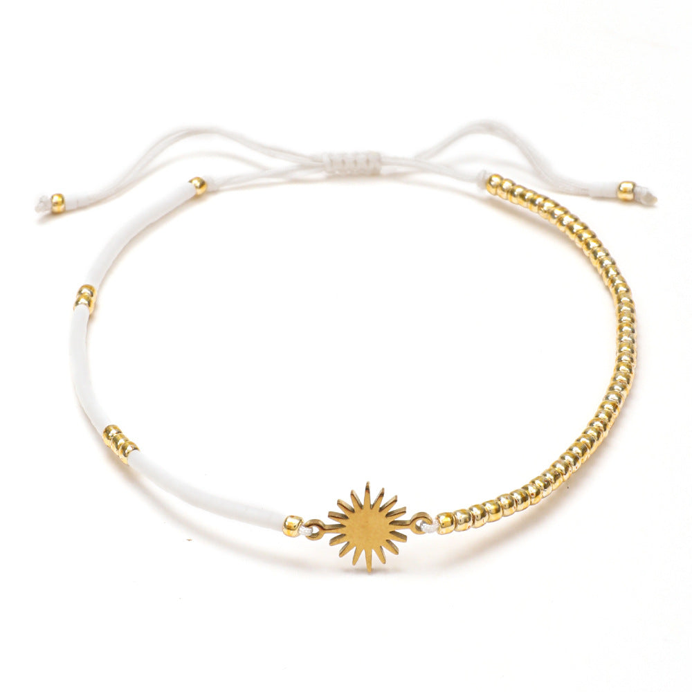 Imported Bead Golden Sun Accessories Beads Bracelets
