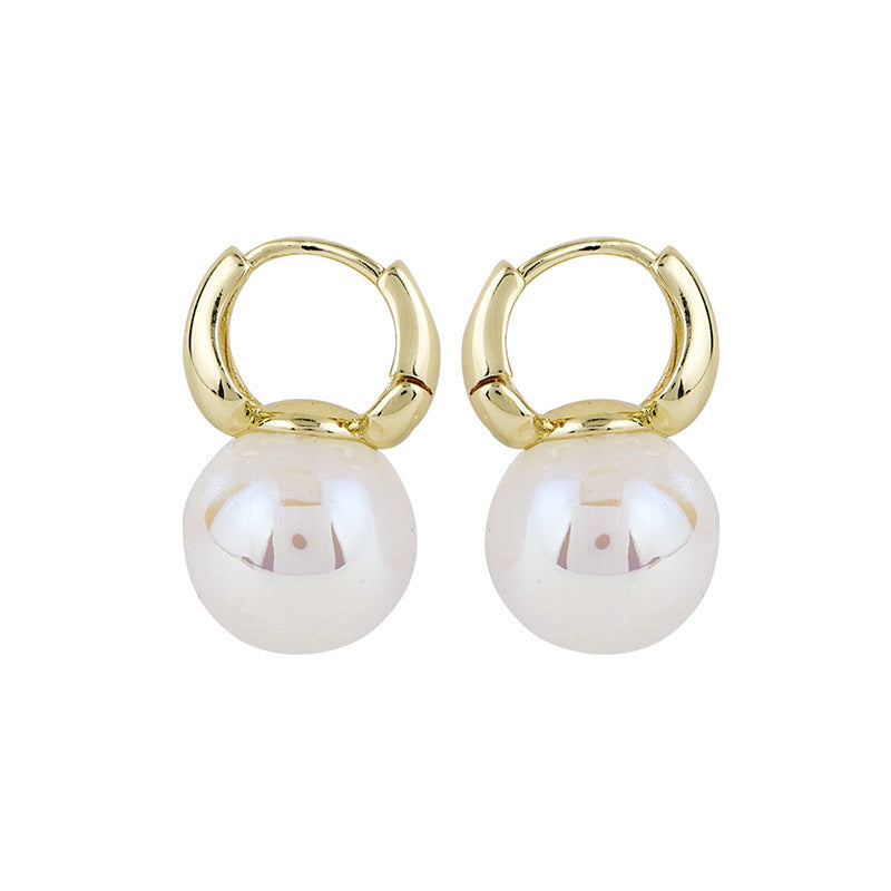 Women's Mermaid Pearl Temperament French Entry Lux Rings