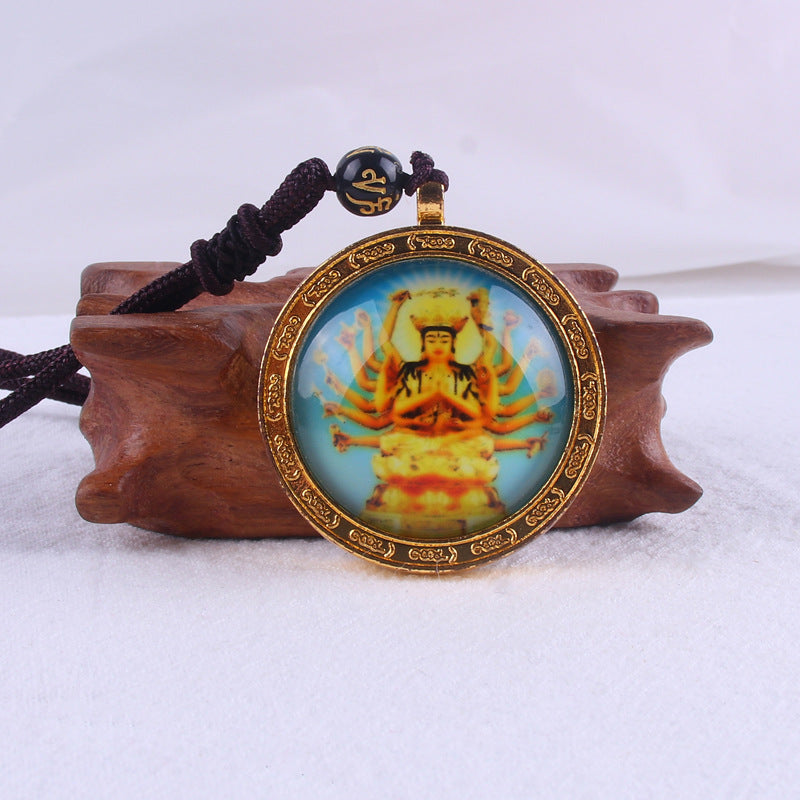 Tibetan Vintage Blackwood Father's Day Sweater Necklaces