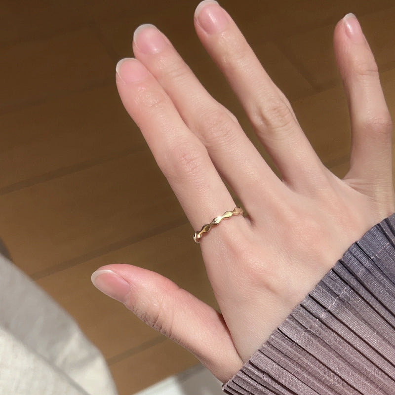 Women's Fritillary Butterfly Enamel For Fashion Unique Rings