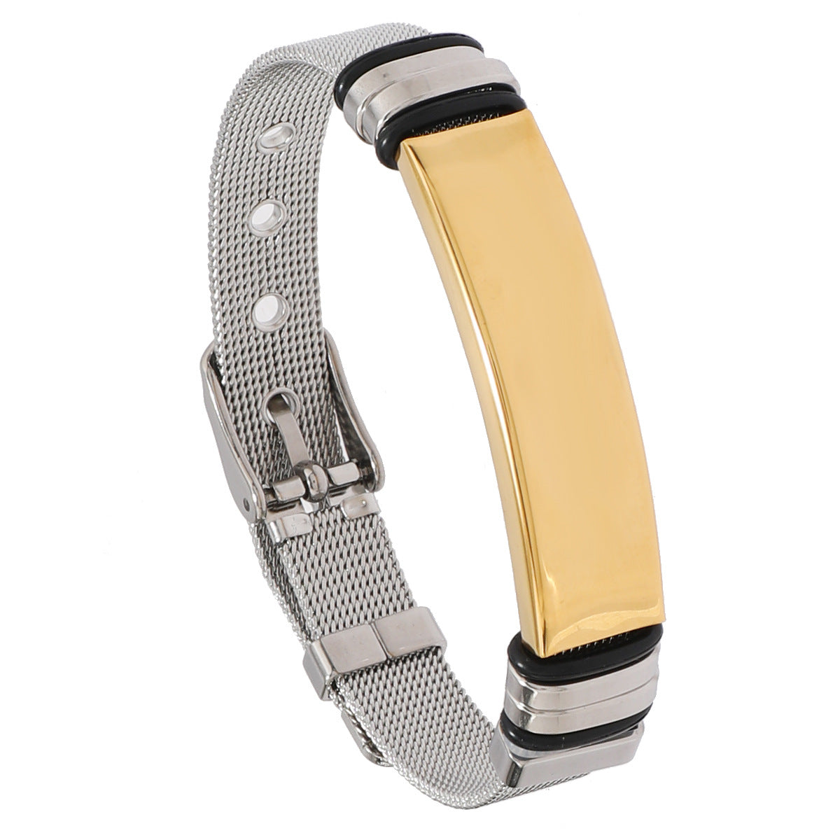 Men's Plate Fashion Titanium Steel Personal Accessories Stainless Bracelets