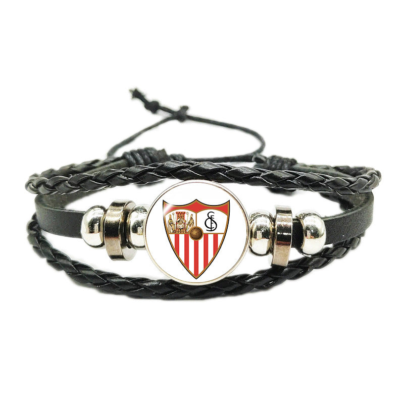 Champions League Football Club Logo Time Bracelets