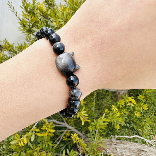 Women's & Men's For Cat's Paw Lucky Couple Girlfriends Bracelets