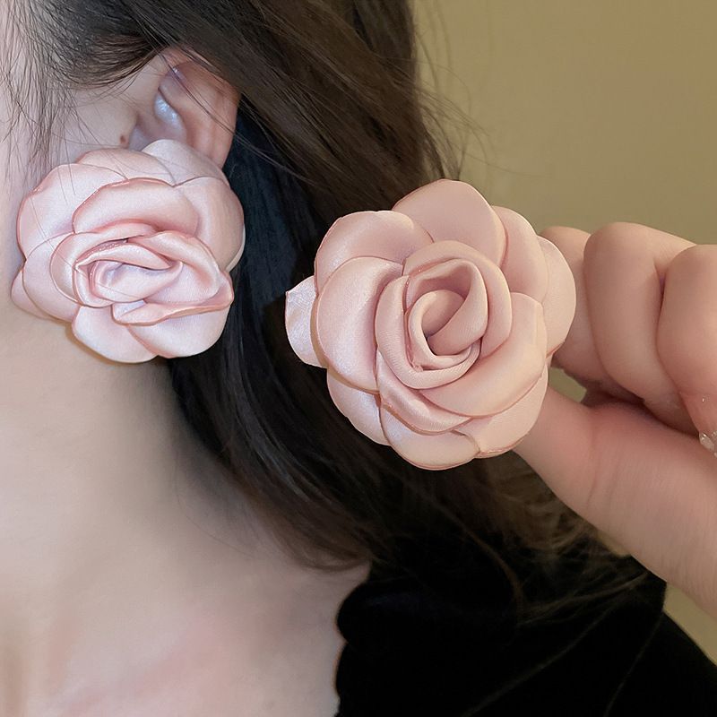 Needle Transparent Resin Geometric Simple High Earrings