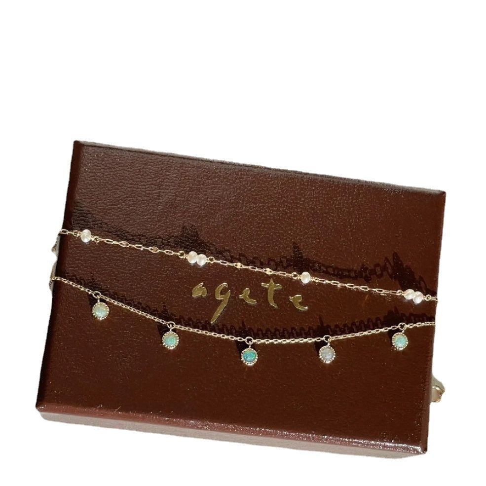 Simple Natural Pearl Light Jewelry Temperament Bracelets