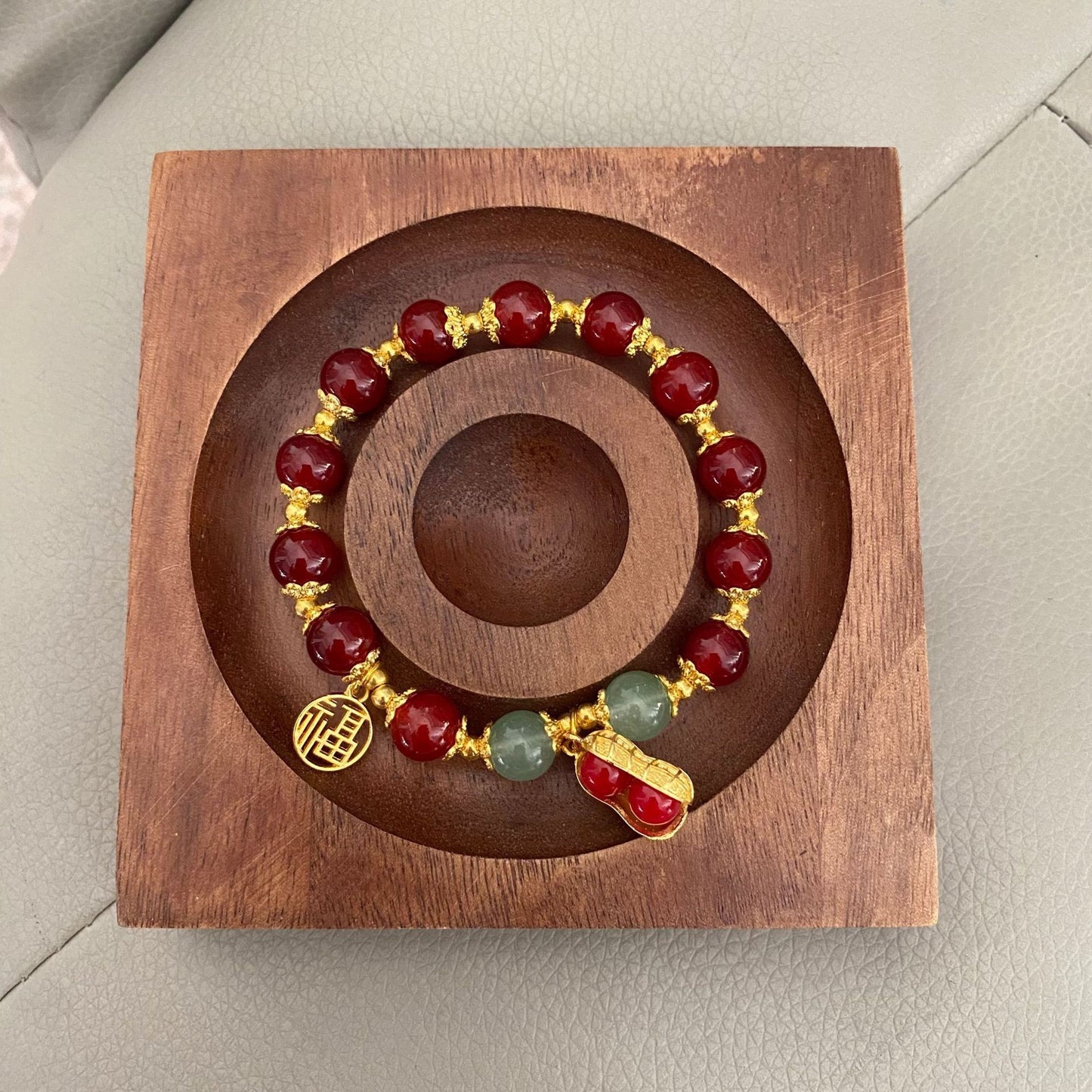 Style Beaded Elastic String Sweet Colored Bracelets