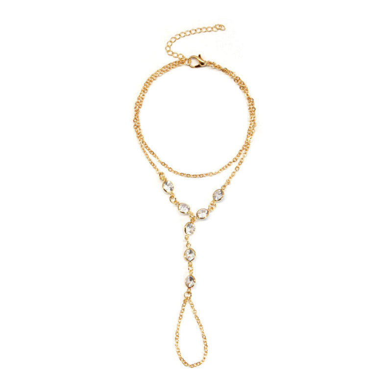 Women's Summer Jewelry Alloy Double-sided Diamond With Bracelets