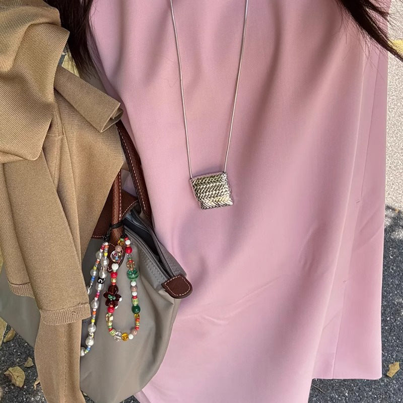 Bag Long Retro Affordable Luxury Simple Necklaces