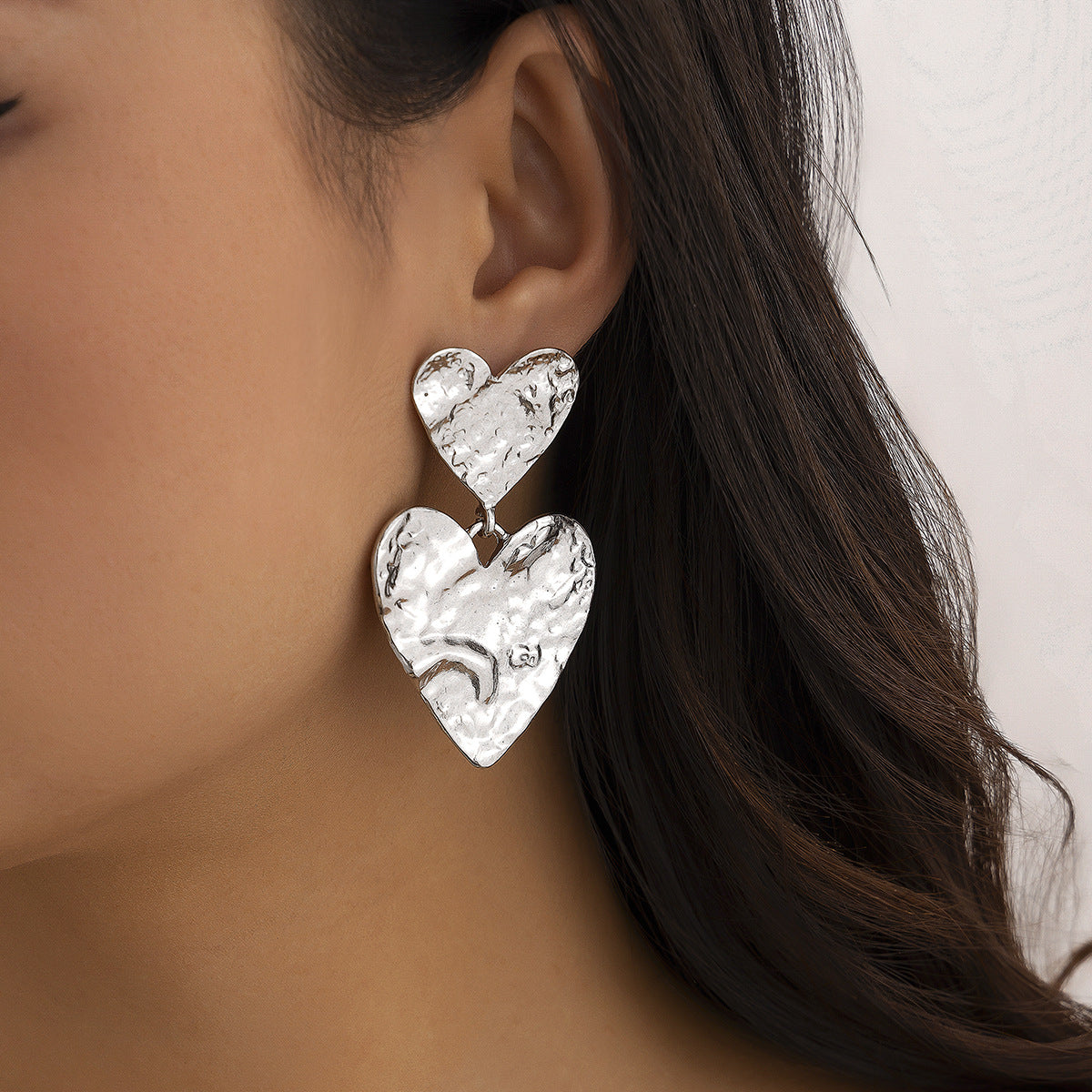 Ornament Simple Niche Spiral Pattern Conch Earrings