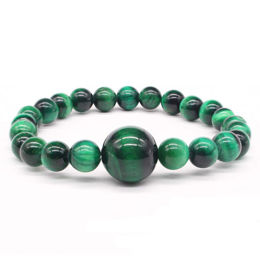 Stone White Turquoise Acupressure Healing Elastic Bracelets