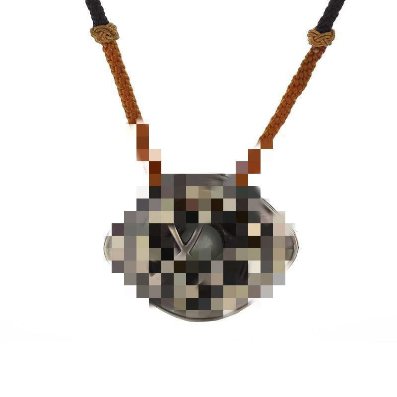 Glamorous Movie Ornament Doctor Noctilucent Eyes Necklaces