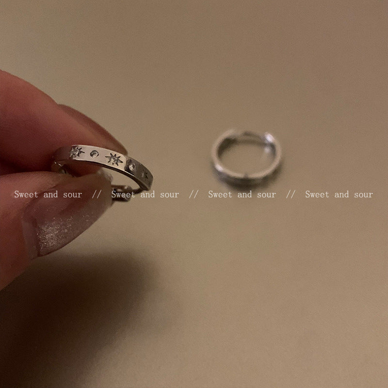 Korean Style Hoop High-grade Fashion Ear Rings