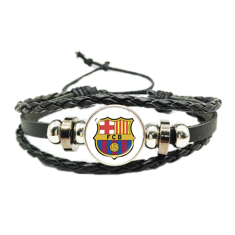Champions League Football Club Logo Time Bracelets