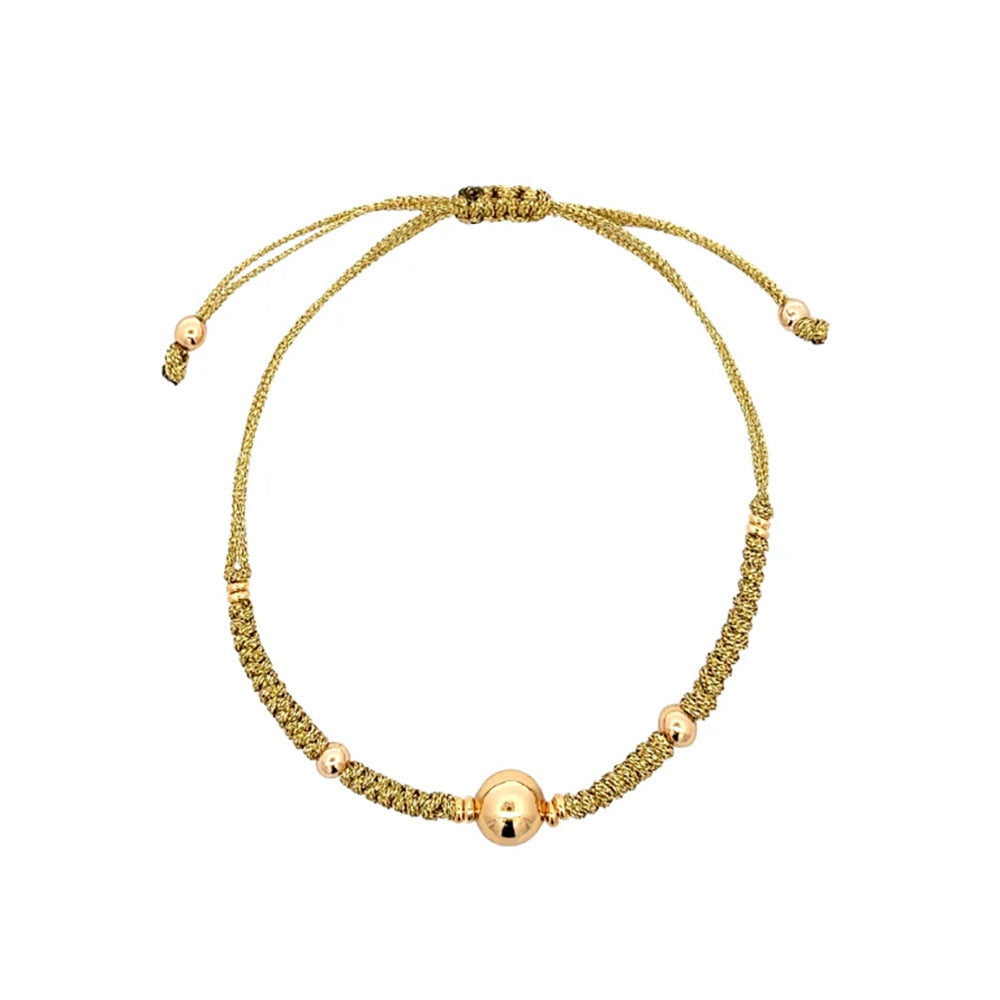 Women's Minority Fashion Multicolor Hand Woven Rope Bracelets