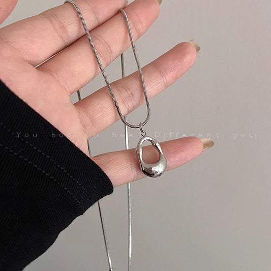 Women's Water Drops For French Simplicity Daily Necklaces