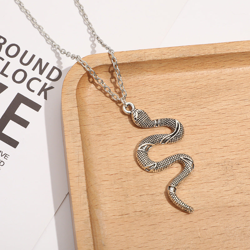 Ornament Snake Personality Fashion Retro Element Necklaces