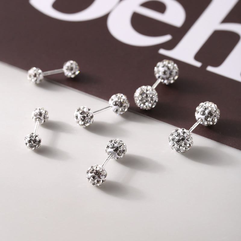 Personality Screw Tightening Buckle Exquisite Light Earrings