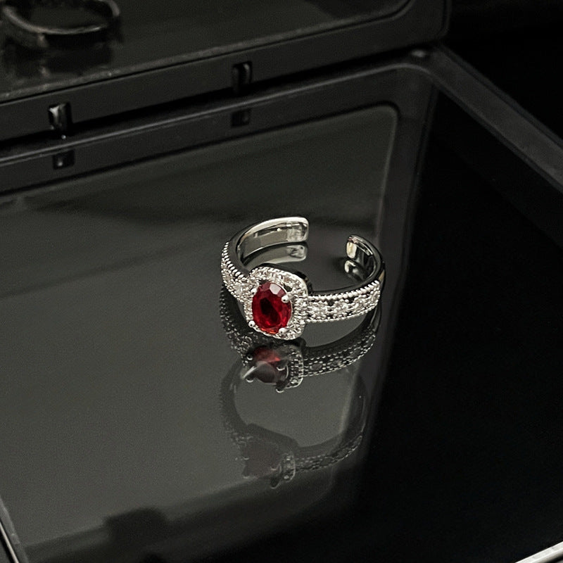 Color Fashion Elegant Open Female Cold Rings