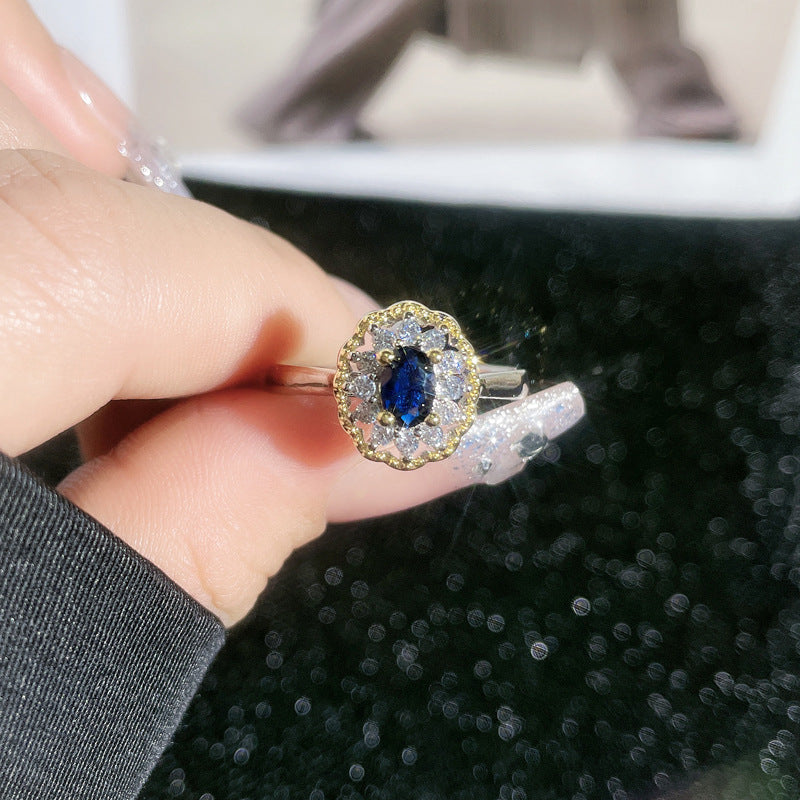 Women's Niche Palace Style Open Light Luxury Rings