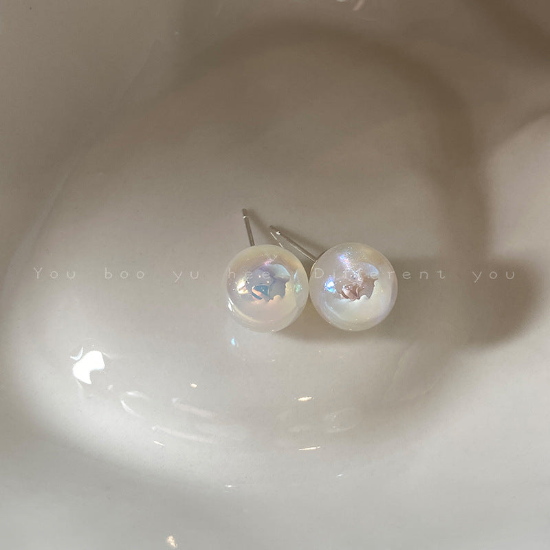 Women's Procurement Service Of Korean Pearl High-grade Earrings