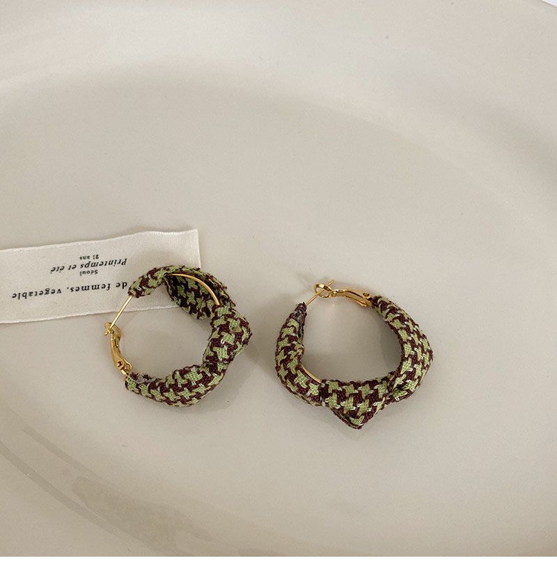 Luxury High-grade Fabric Ear Female Niche Earrings