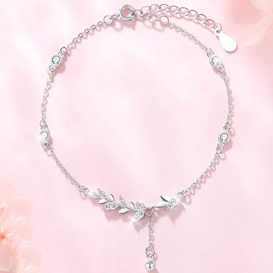 Wheat Sterling Sier Light Luxury Minority Exquisite Bracelets