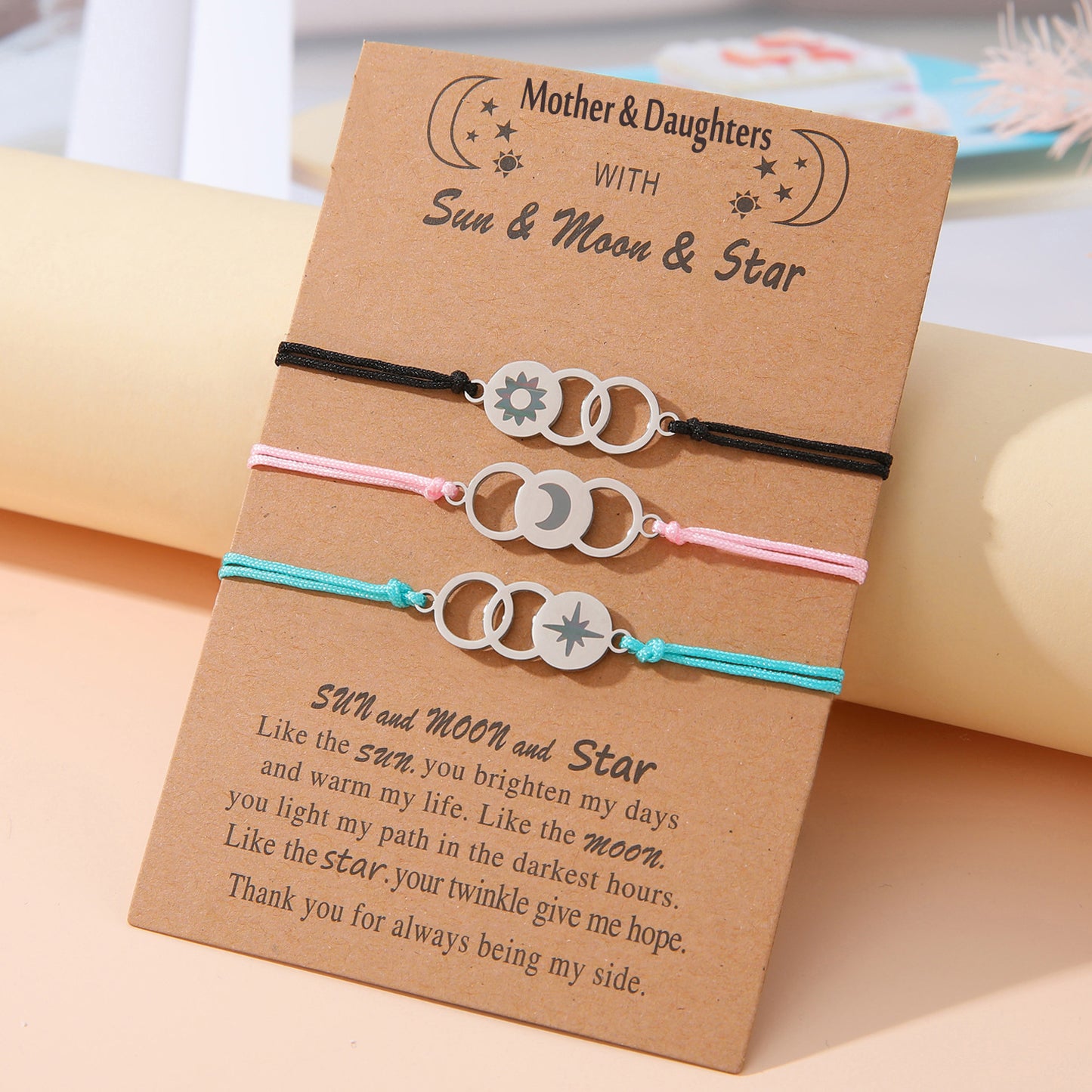 Woven Hand Strap Creative Stainless Steel Bracelets