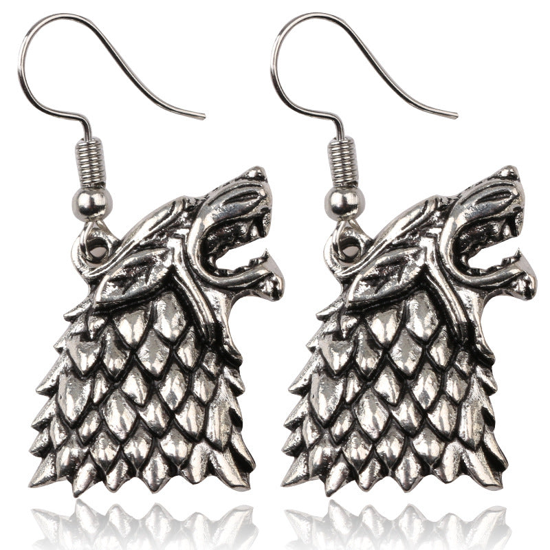 Films Television Nine Family Dragon With Three Heads Necklaces