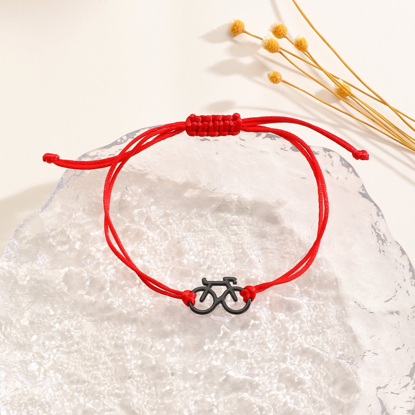 Carrying Strap Simple Copper Bicycle Hand Woven Bracelets