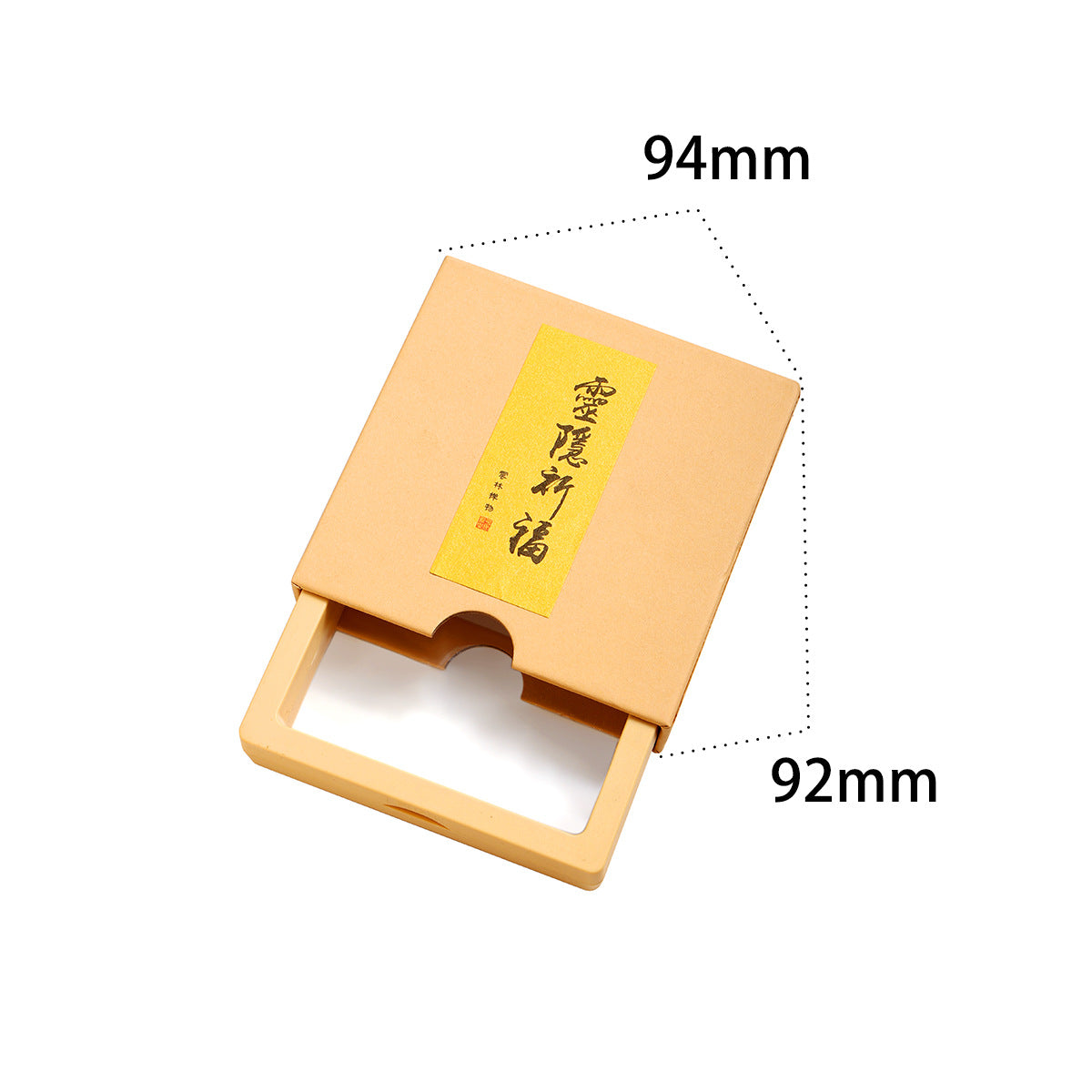 Storage Box Transparent Film Dustproof Portable Bracelets