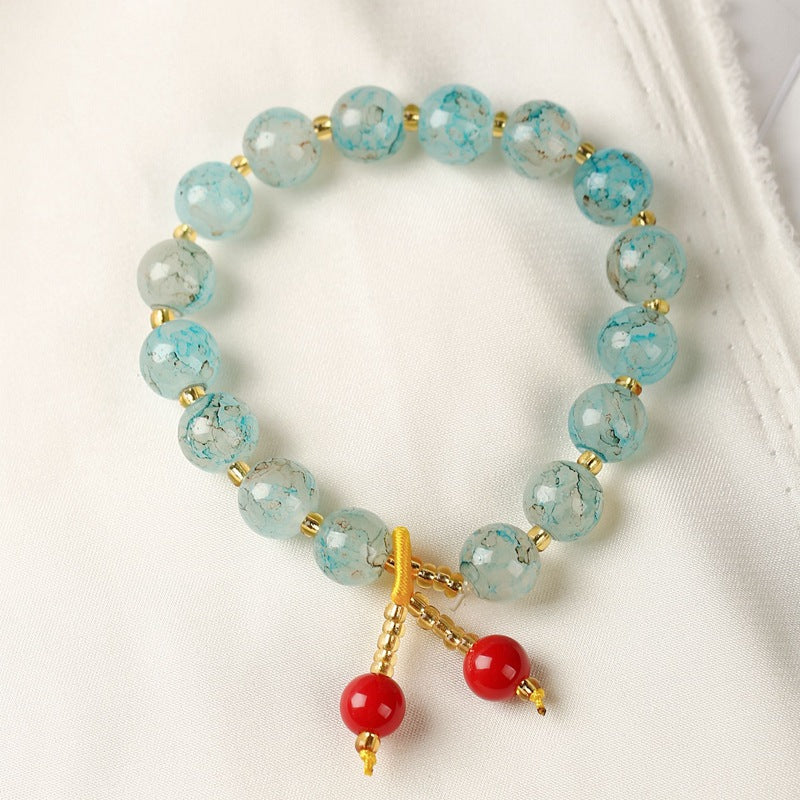 Jewelry Ornament Crystal String Beads Fresh Bracelets