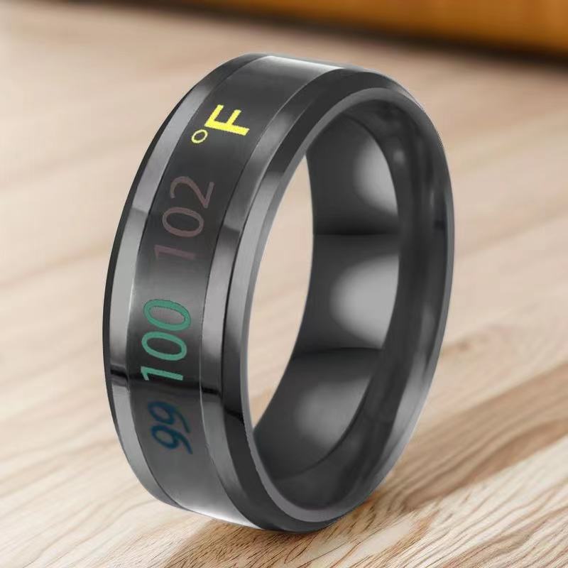 Men's Stainless Steel Smart Trendy Cold Hip Rings