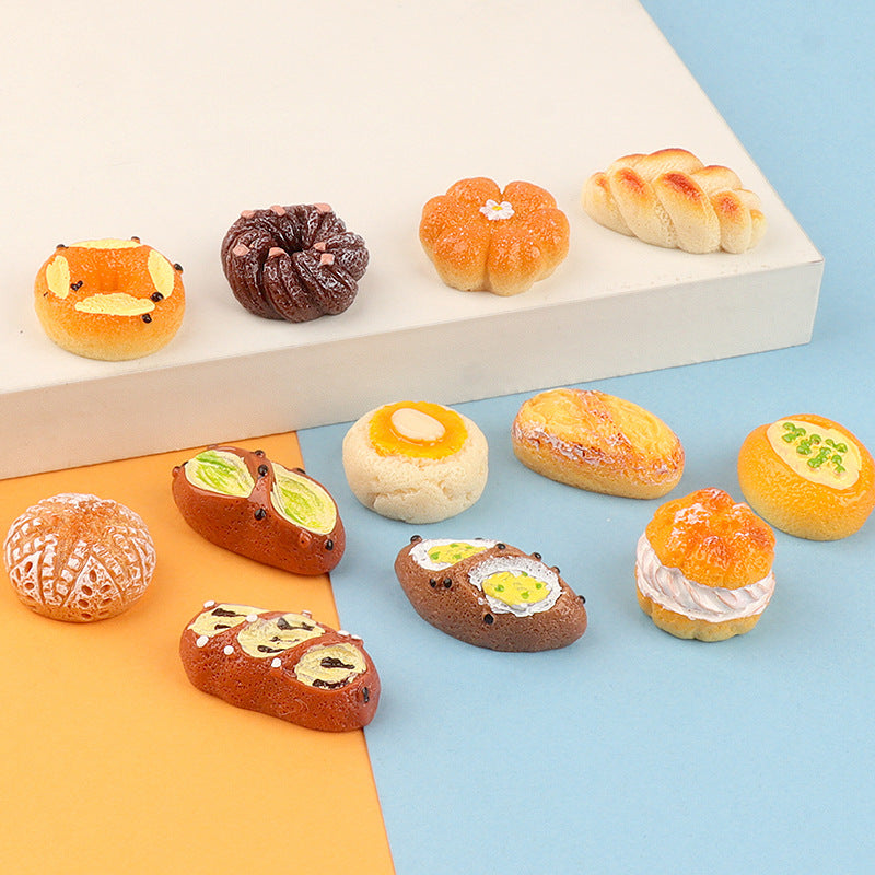 Children's Simulation Candy Toy Cream Bread Cake Glue Jewelry Accessories