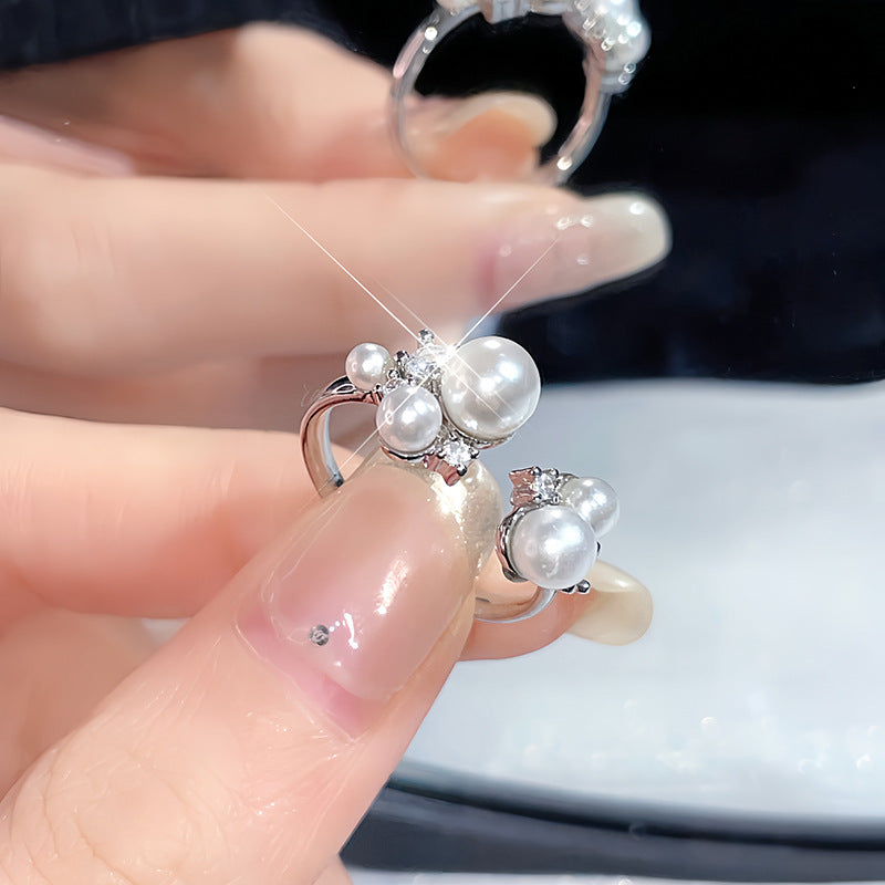 Sweet Open Twin Gentle Fairy Lady Rings