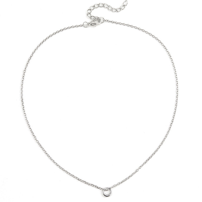 Geometric Circle Female Retro Simple Fashion Necklaces