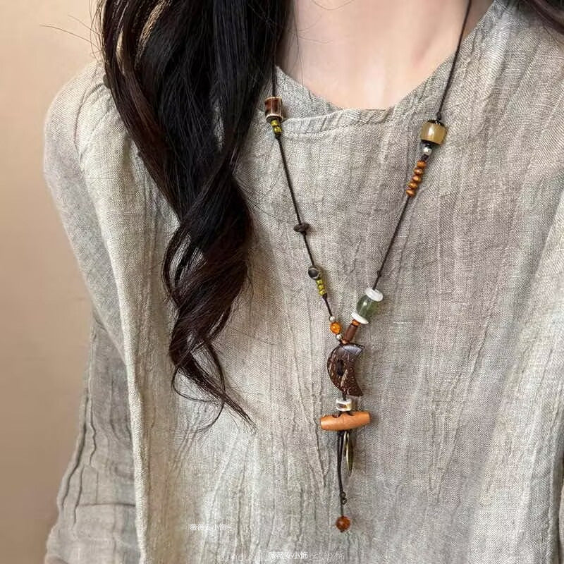 Women's Long For Niche Temperament Adjustable Accessory Necklaces
