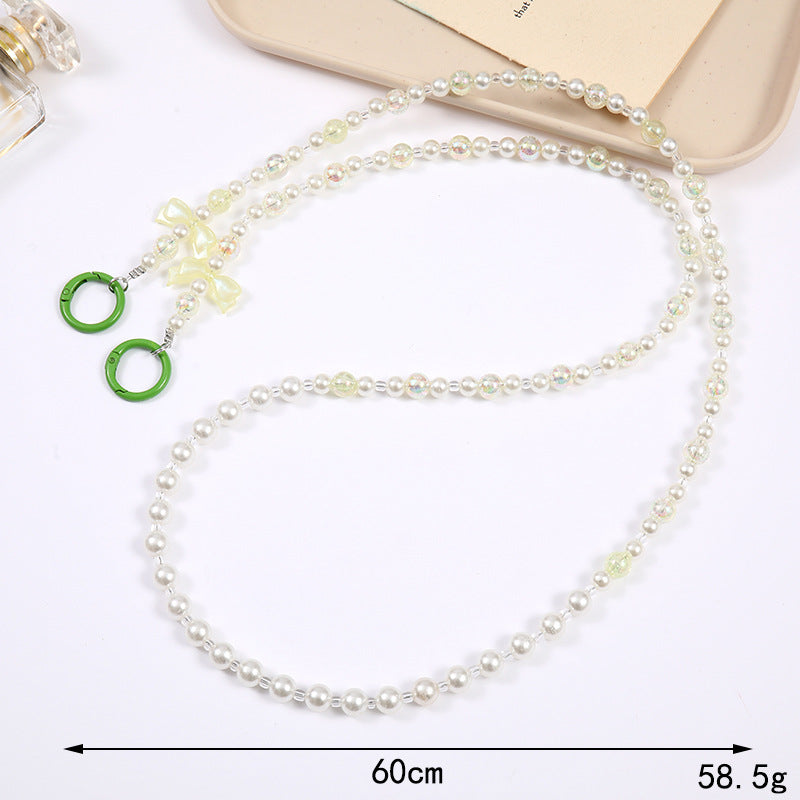 Phone Case Lanyard Handmade Beaded Bag Hanging Ornaments