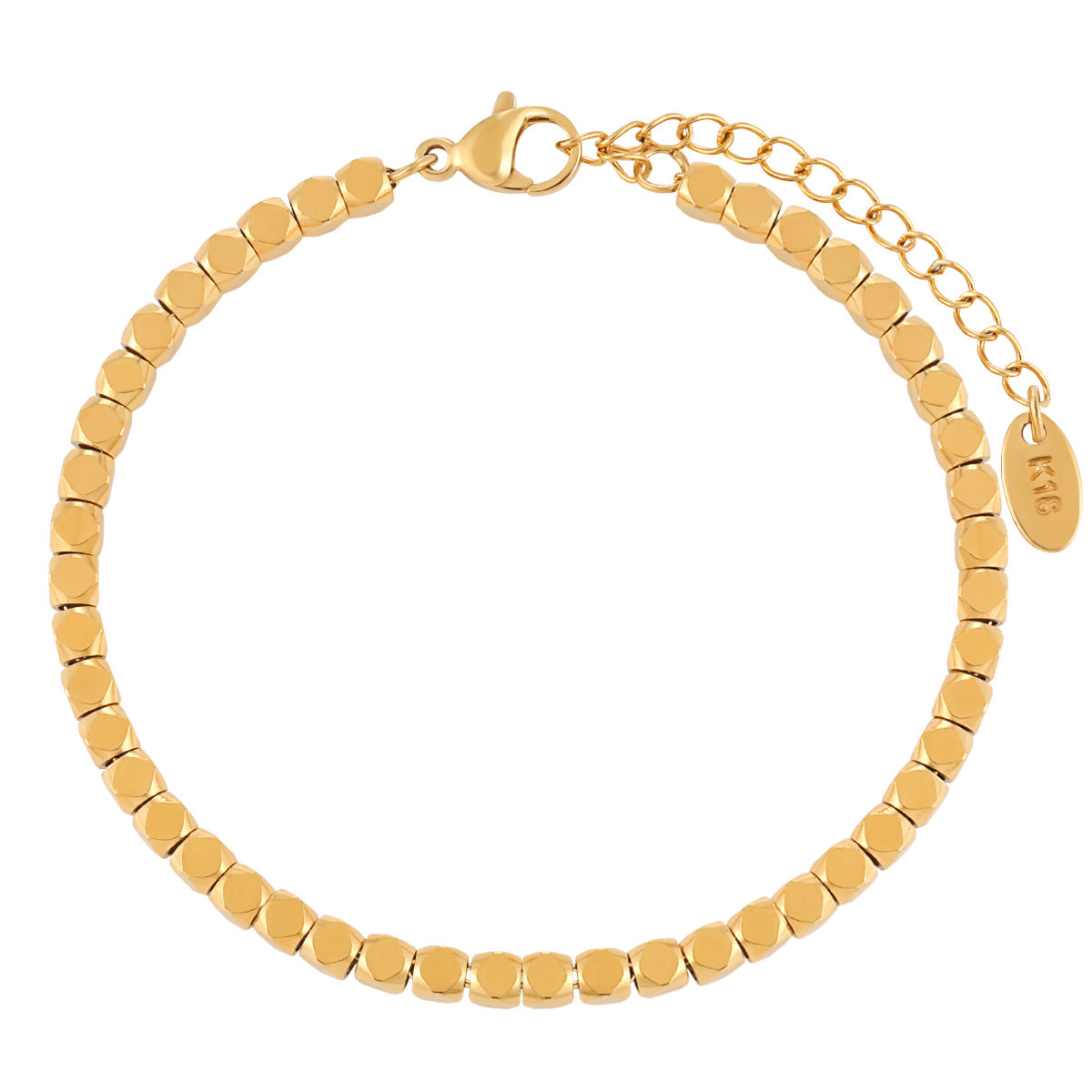 Minimalist Fashion Vintage Sier Diamond Geometric Square Jewelry Set