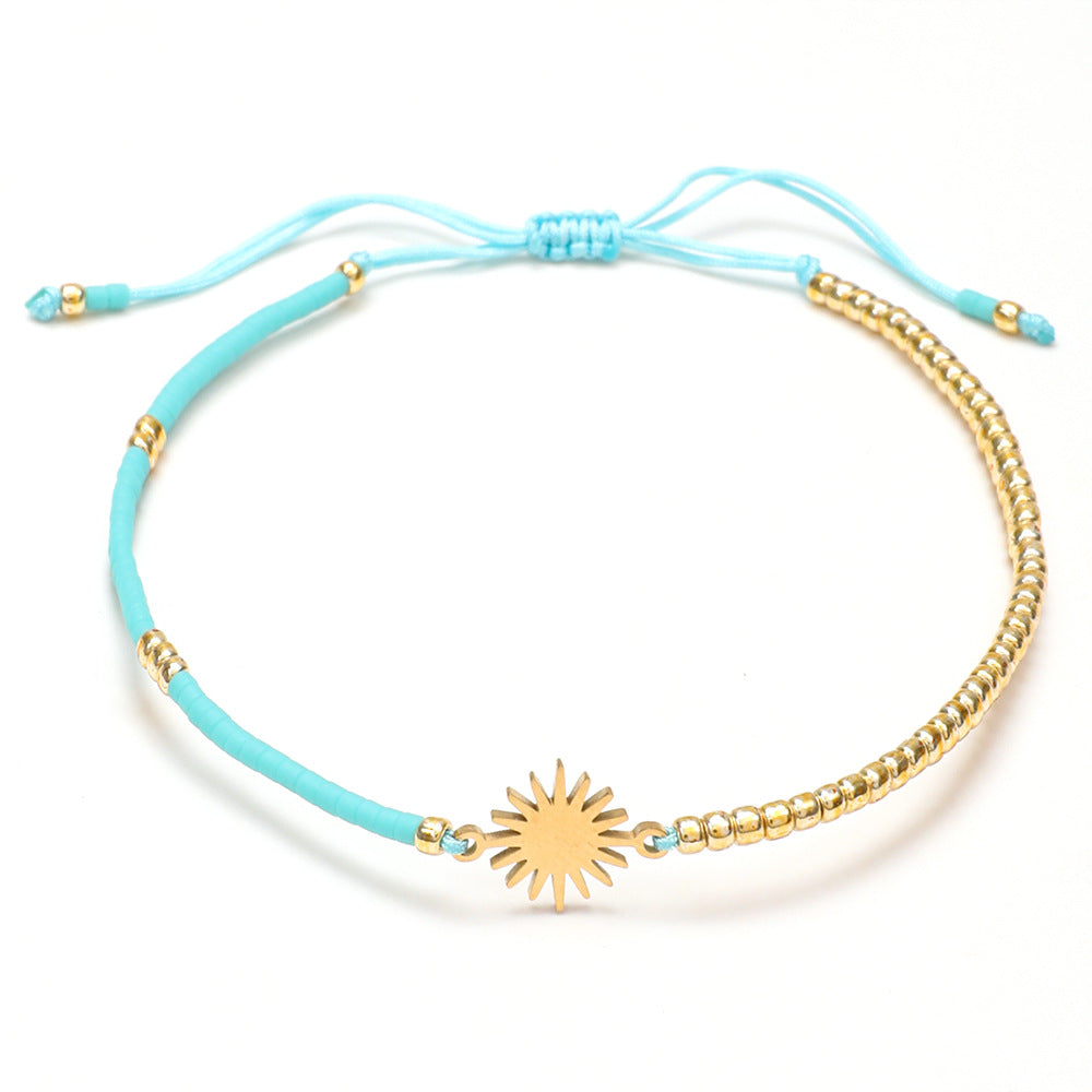 Imported Bead Golden Sun Accessories Beads Bracelets