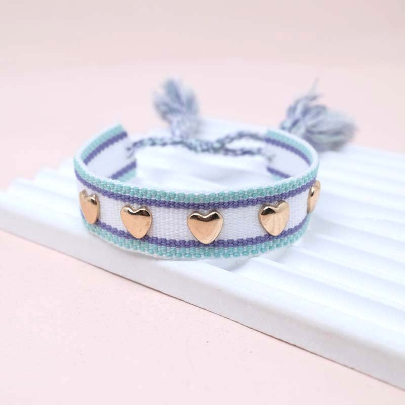 Letter Popular Hand-woven Wrist Strap Embroidered Bracelets