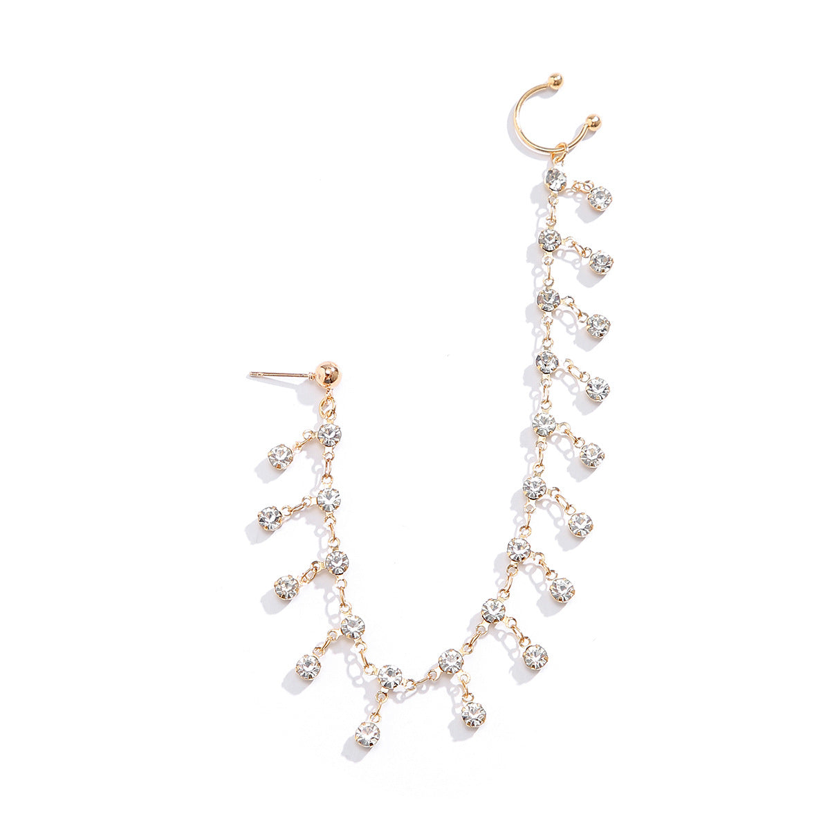 Ornament Sweet Cool Punk Nasal Splint Performance Wear Earrings